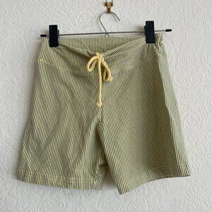 Vintage striped bike shorts City Lights SF size xs / small